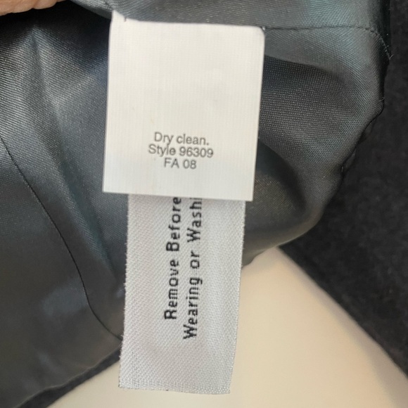 J Crew Womens Wool Blazer Sz 8 Embellished Cropped Modern Office CEO Lady Jacket - Picture 16 of 16